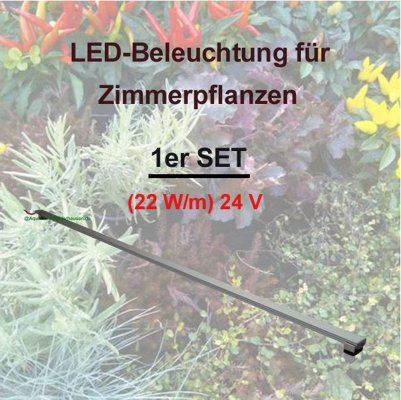 SET: 1x LED-Leuchtbalken mit Trafo, 30-200 cm (22W)