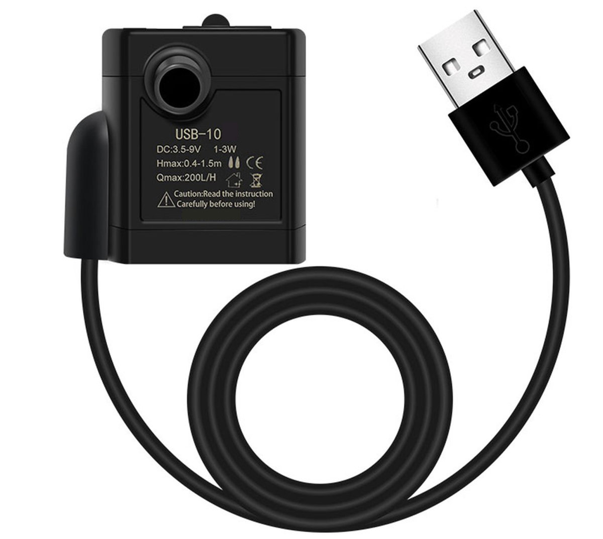 USB Pumpe mini - Süß- und Meerwasser Aquaristik, Terraristik, Kunstko