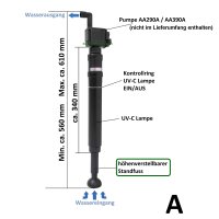 10W UV-C Wasser klärer bis 800L Aquarien, vielseitig einsetzbar