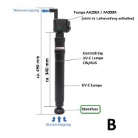 10W UV-C Wasser klärer bis 800L Aquarien, vielseitig einsetzbar