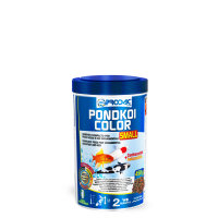 Futtergranulat color small, Koi, Goldfische + Canthaxanthin + Astaxanthin - PONDKOI COLOR SMALL, 1200 ml / 450 g