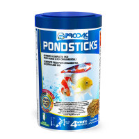 Futter Sticks für große Kois, Goldfische + Omega 3+6 - PONDSTICKS, 1200 ml / 150 g