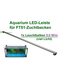 49 cm ALU-Profil/Leiste mit LED-Streifen 38-600 inkl....