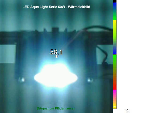 LED Aqua Light Serie 50W, 8.000 K - 9.000 K