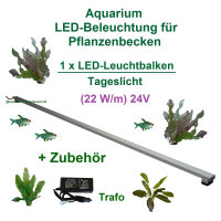 Spez. LED-Leuchtbalken 170 cm, 1 Leiste mit 216 LEDs + 60W Trafo