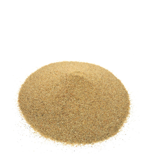 Aquariensand/Terrariumsand trocken, Bio natural max, Körnung 0,2-0,6 mm, 10 Liter 15 kg Beutel