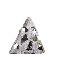 Eck-Dekor-Lochstein, Größe: ca. 26x26x38 cm