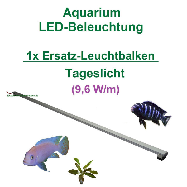 Aquarium - LED-Leuchtbalken 40 cm, 1 Leiste mit 45 LEDs ohne Trafo