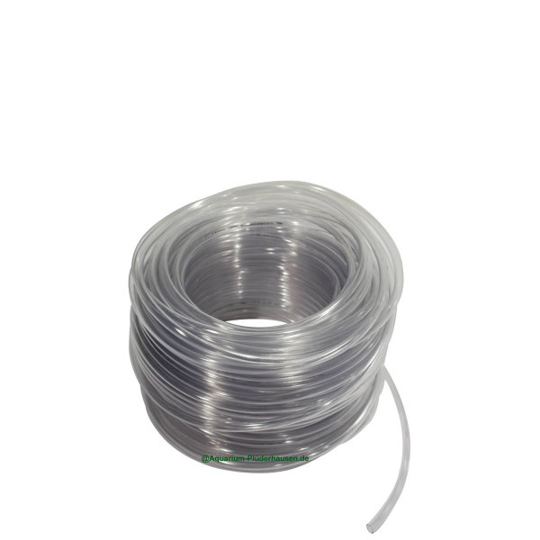PVC Luftschlauch glasklar 8/10 mm x 1 m (Meterware)