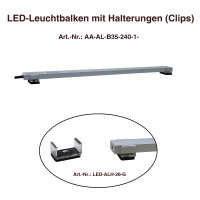LED- Erweiterungs- /Ersatz-Leuchtbalken BLAU für Meerwasser-Aquarien, 40cm, ohne Trafo