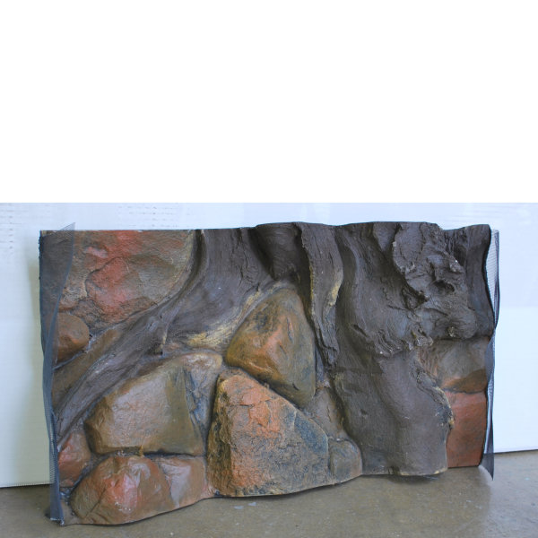 3D Rückwand 50x30 cm, "Amazonas" für Aquarien und Terrarien