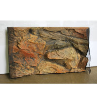 3D Rückwand 50x30 cm, "Stein" für Aquarien und Terrarien