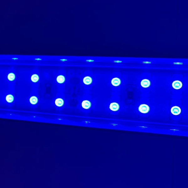 Meerwasser Aquarium - LED-Leuchtbalken 200 cm, 1 Leiste BLAU mit Trafo 60W