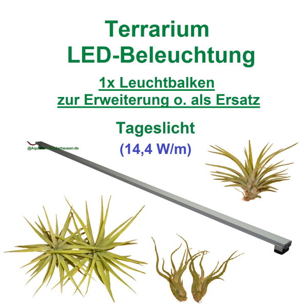 Wüste-Halbwüsten Terrarium Reptilien Pflanzen LED Licht Beleuchtung Erweiterungs Leuchtbalken,120 cm