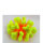 Steinkoralle, 13 x 12 x 6,5 cm, SPS (Pocillopora), Nachbildung gelb/orange