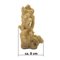 Felsen / Stein, 9,5 x 8 x 14 cm, Riffgestein, Nachbildung natur