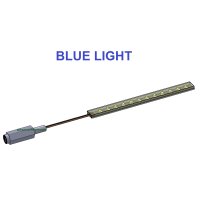 1 x 145 cm blauer LED-Streifen + Stecker, wasserfest (14W)