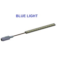 1 x 60 cm blauer LED-Streifen + Stecker, wasserfest (5,7W)