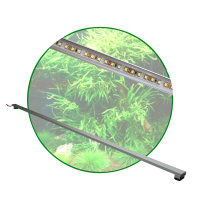 Aquarium LED 30-200cm, Set1: 1x LED- Leuchtbalken mit Trafo, 14,4 W/m, für Gesellschafts-/Pflanzenbecken