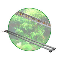 Aquarium LED 30-200cm, Set2: 2x LED- Leuchtbalken mit Trafo, 14,4 W/m, für Gesellschafts-/Pflanzenbecken