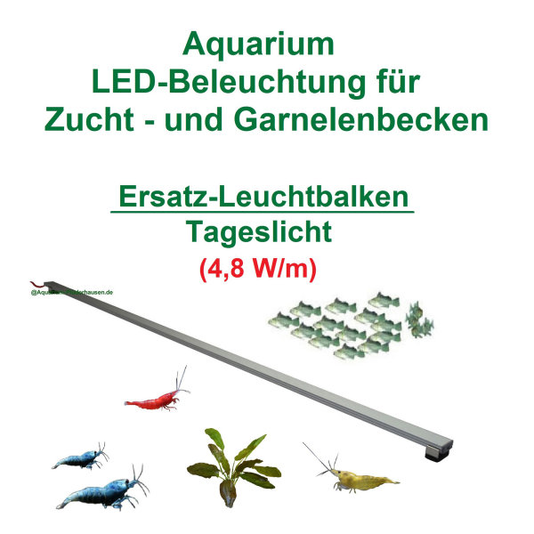 LED-Ersatz Leuchtbalken für Zucht- und Garnelenbecken 4,8W