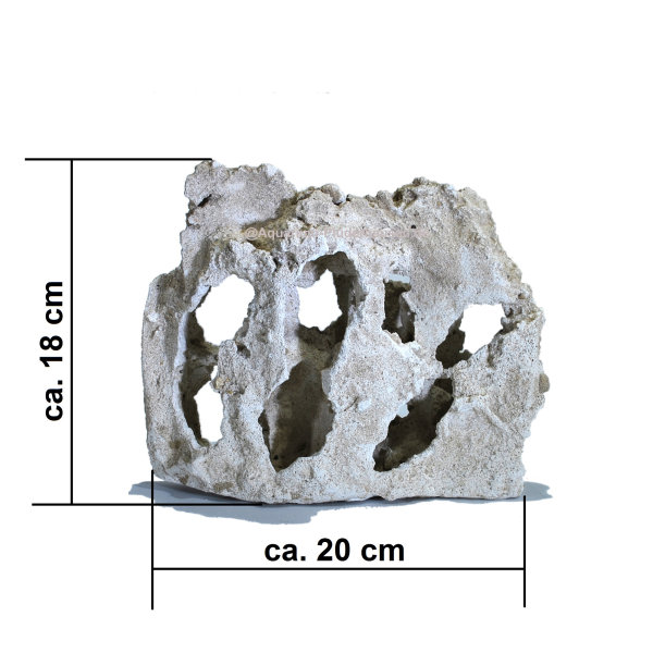 Dekor-Lochstein, Größe: ca. 20x9x18 cm