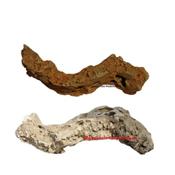 Dekor-Lochstein, S-Form Größe: ca. 39x13x17 cm