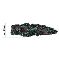 Riffgesteins-Platte, 29 x 20 x 6.5 cm, Nachbildung natur/dunkel