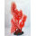 Seefächer, 50 x 12 x 58 cm, Gorgonien Horn Koralle, Nachbildung rot/weiß