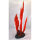 Seefächer, 50 x 12 x 58 cm, Gorgonien Horn Koralle, Nachbildung rot/weiß