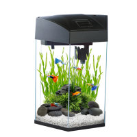 Nano-Komplett-Aquarium 20L,kratzfestes Glas,Filter/Pumpe...