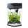 20 L Glas-Aquarium, inkl. LED, Filter, Pumpe, schwarz, Sechseck