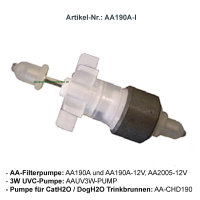 Antriebsräder für AA-Filterpumpen, UVC-Pumpen, Trinkbrunnen CatH2O / DogH2O