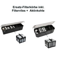 Ersatz-Filterkorb für AA-Filterboxen inkl. Filtervlies + Aktivkohle