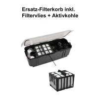 Ersatz-Filterkorb für AA-Filterboxen inkl. Filtervlies + Aktivkohle VE:3