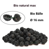 Bio natural max, Bio Bälle XY-B16, Ø 16 mm, 50 Stk (ca. 250 ml/61g)