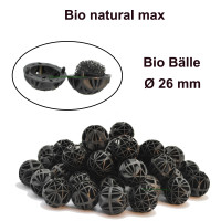 Bio natural max, Aquarium Bio Bälle XY-B26, Ø 26 mm, 66 Stk (ca.1000 ml/150g)