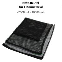 Netz-Beutel 2000- 10000ml f. Bio Bälle u. andere Aquarium-Filtermedien
