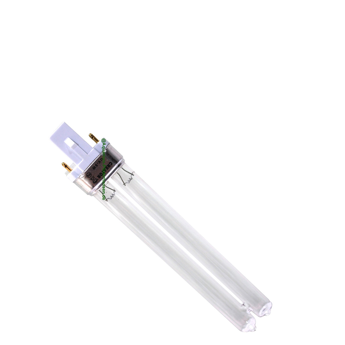 2Pin UVC Lampe 5 Watt PL Ersatzlampe für UVC-Klärgeräte Sockel G23 