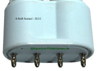 UV-C Ersatz- Leuchtmittel 24W-55W  für UV-C Wasser- u. Teichklärer, Sockel: 2G11