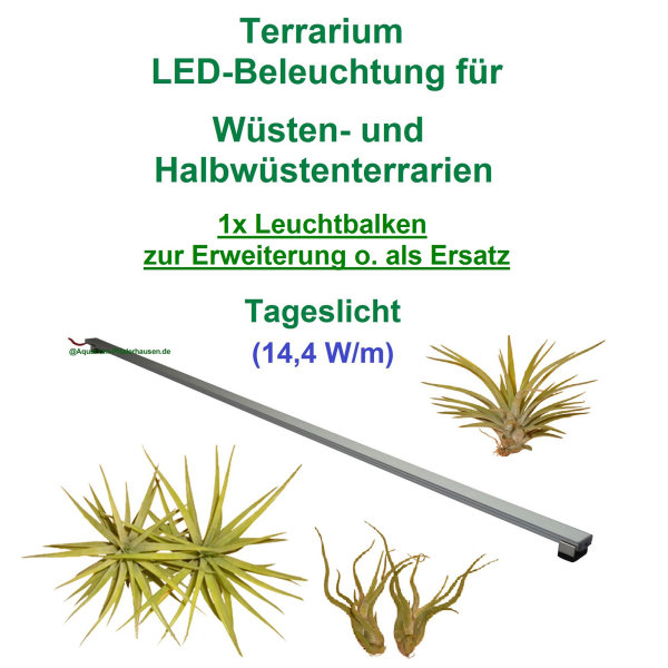 Wüste-Halbwüsten Terrarium Reptilien Pflanzen LED Licht Erweiterungs Leuchtbalken,30 bis 200 cm