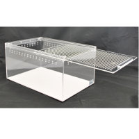 Acrylglas-Terrarium mit Schiebe Deckel 30x20x15 cm