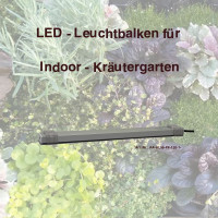 Zimmer Pflanzenlicht - LED-Leuchtbalken 70 cm, 1 Leiste mit Trafo 60W