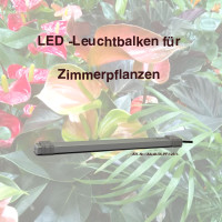 Zimmer Pflanzenlicht - LED-Leuchtbalken 120 cm, 1 Leiste mit Trafo 60W