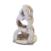 Sandstein-Deko, Größe: ca. Ø 13x20 cm, für Aquarium / Terrarium