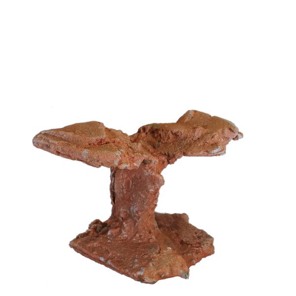 Sandstein Riff Deko, ca. 20 x 15 x 15 cm, Naturstein Rot