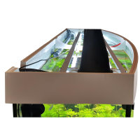 T5 LED Set2 für Gesellschafts- Aquarien, 2x Leuchtbalken Tages-Pflanzenlicht 438 - 1449 mm inkl. T5 Halter + Trafo + Verteiler