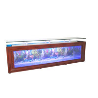 Siteboard Aquarium 200x38x55 cm, mit 2x Biofilter, rechteckig