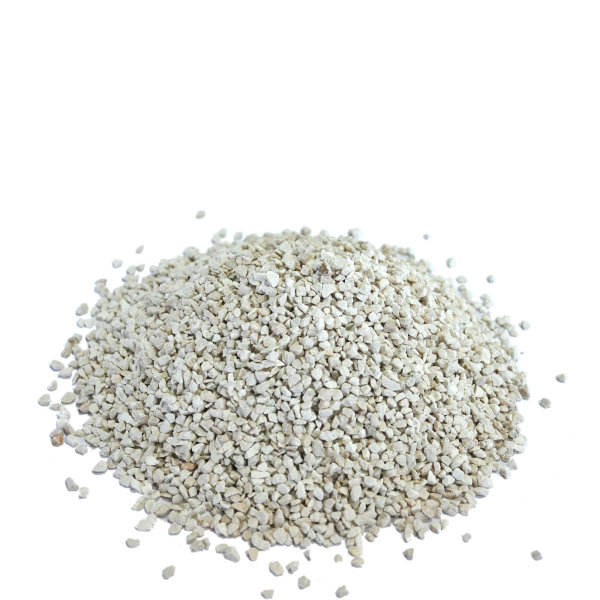 Bio natural max, Aquarium White Sand, Körnung 2-3 mm 1,45 kg ca. 1 L