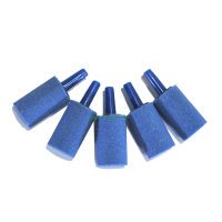 Keramik Luft-Ausströmer feinperlig, Ø 15 mm x 25 mm, blau  VE: 5